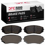 Dynamic Friction 2007-2015 Ford Edge Front 5000 Advanced Ceramic Brake Pads by Dynamic Friction Company 1551-1258-00