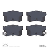 Dynamic Friction 1994-1998 Hyundai Sonata Rear 5000 Advanced Ceramic Brake Pads by Dynamic Friction Company 1551-1262-00