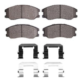Dynamic Friction 2007-2015 Chevrolet Equinox Front 5000 Advanced Ceramic Brake Pads and Hardware Kit by Dynamic Friction Company 1551-1264-01