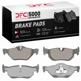 Dynamic Friction 2006-2015 BMW 328i xDrive Rear 5000 Advanced Low Metallic Brake Pads by Dynamic Friction Company 1551-1267-00
