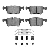 Dynamic Friction 2007-2009 Mercedes-Benz GL320 Front 5000 Advanced Low Metallic Brake Pads and Hardware Kit by Dynamic Friction Company 1551-1272-01