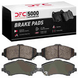 Dynamic Friction 2007-2018 Chrysler Town & Country Front 5000 Advanced Ceramic Brake Pads by Dynamic Friction Company 1551-1273-00