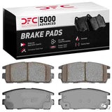 Dynamic Friction 2007-2017 Chevrolet Captiva Sport Rear 5000 Advanced Ceramic Brake Pads by Dynamic Friction Company 1551-1275-00