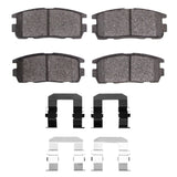 Dynamic Friction 2007-2017 Chevrolet Equinox Rear 5000 Advanced Ceramic Brake Pads and Hardware Kit by Dynamic Friction Company 1551-1275-01