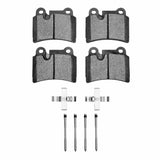 Dynamic Friction 2007-2009 Volkswagen Touareg Rear 5000 Advanced Low Metallic Brake Pads and Hardware Kit by Dynamic Friction Company 1551-1277-01
