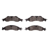 Dynamic Friction 2007-2009 Ford Expedition Front 5000 Advanced Semi Metallic Brake Pads by Dynamic Friction Company 1551-1278-00