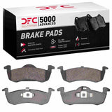 Dynamic Friction 2007-2016 Ford Expedition Rear 5000 Advanced Semi Metallic Brake Pads by Dynamic Friction Company 1551-1279-00