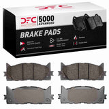 Dynamic Friction 2007-2018 Lexus ES300h Front 5000 Advanced Ceramic Brake Pads by Dynamic Friction Company 1551-1293-00