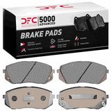 Dynamic Friction 2007-2017 Hyundai Sonata Front 5000 Advanced Ceramic Brake Pads by Dynamic Friction Company 1551-1295-00