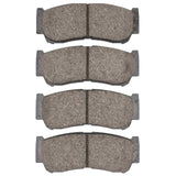 Dynamic Friction 2007-2025 Chevrolet S10 MAX (Mexico) Rear 5000 Advanced Ceramic Brake Pads by Dynamic Friction Company 1551-1297-00