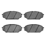 Dynamic Friction 2007-2012 Hyundai Veracruz Front 5000 Advanced Ceramic Brake Pads by Dynamic Friction Company 1551-1301-00