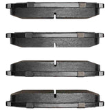 Dynamic Friction 2007-2022 Lexus LX570 Rear 5000 Advanced Ceramic Brake Pads by Dynamic Friction Company 1551-1304-00