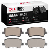 Dynamic Friction 2007-2018 Volvo S80/XC60/V60/S60 Rear 5000 Advanced Ceramic Brake Pads by Dynamic Friction Company 1551-1307-00