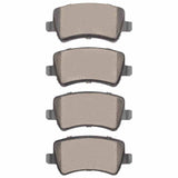 Dynamic Friction 2007-2018 Volvo S80/XC60/V60/S60 Rear 5000 Advanced Ceramic Brake Pads by Dynamic Friction Company 1551-1307-00