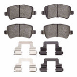 Dynamic Friction 2016-2018 Volvo V60/S60 Rear 5000 Advanced Low Metallic Brake Pads and Hardware Kit by Dynamic Friction Company 1551-1307-12