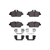 Dynamic Friction 2020-2024 MINI Cooper (Excl Clubman) Front 5000 Advanced Low Metallic Brake Pads and Hardware Kit by Dynamic Friction Company 1551-1308-03