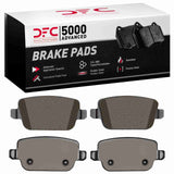 Dynamic Friction 2007-2012 Ford Focus RS (Mexico) Rear 5000 Advanced Low Metallic Brake Pads by Dynamic Friction Company 1551-1314-00