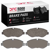 Dynamic Friction 2007-2018 Dodge Sprinter 2500 Front 5000 Advanced Semi Metallic Brake Pads by Dynamic Friction Company 1551-1316-00