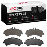 Dynamic Friction 2006-2018 Dodge Sprinter 3500 Rear 5000 Advanced Semi Metallic Brake Pads by Dynamic Friction Company 1551-1318-00