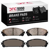 Dynamic Friction 2008-2026 Lexus NX300h Front 5000 Advanced Ceramic Brake Pads by Dynamic Friction Company 1551-1324-00
