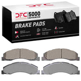 Dynamic Friction 2008-2025 Ford E-250 Front 5000 Advanced Semi Metallic Brake Pads by Dynamic Friction Company 1551-1328-00