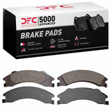 Dynamic Friction 2008-2025 Ford E-250 Rear 5000 Advanced Semi Metallic Brake Pads by Dynamic Friction Company 1551-1329-00