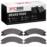 Dynamic Friction 2008-2025 Ford E-Super Duty Rear 5000 Advanced Semi Metallic Brake Pads by Dynamic Friction Company 1551-1330-00