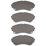 Dynamic Friction 2008-2014 Cadillac CTS Front 5000 Advanced Low Metallic Brake Pads by Dynamic Friction Company 1551-1331-00