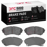 Dynamic Friction 2008-2014 Cadillac CTS Front 5000 Advanced Low Metallic Brake Pads by Dynamic Friction Company 1551-1331-00