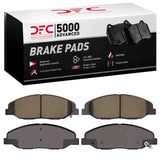 Dynamic Friction 2008-2014 Cadillac CTS Front 5000 Advanced Ceramic Brake Pads by Dynamic Friction Company 1551-1332-00