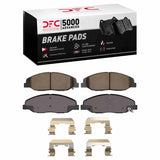 Dynamic Friction 2008-2014 Cadillac CTS Front 5000 Advanced Ceramic Brake Pads and Hardware Kit by Dynamic Friction Company 1551-1332-01