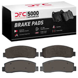 Dynamic Friction 2010-2012 Ford F-350 Super Duty 2WD Front 5000 Advanced Semi Metallic Brake Pads by Dynamic Friction Company 1551-1333-00