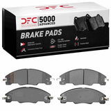 Dynamic Friction 2008-2011 Ford Focus Front 5000 Advanced Ceramic Brake Pads by Dynamic Friction Company 1551-1339-00