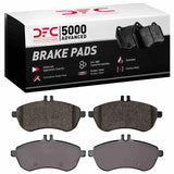 Dynamic Friction 2008-2016 Mercedes-Benz C180 (Mexico) Front 5000 Advanced Ceramic Brake Pads by Dynamic Friction Company 1551-1340-00