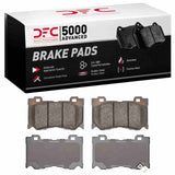 Dynamic Friction 2008-2025 Infiniti M56 Front 5000 Advanced Ceramic Brake Pads by Dynamic Friction Company 1551-1346-00