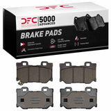 Dynamic Friction 2008-2025 Infiniti G37 Rear 5000 Advanced Ceramic Brake Pads by Dynamic Friction Company 1551-1347-00