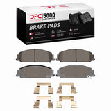 Dynamic Friction 2008-2009 Pontiac G8 Front 5000 Advanced Ceramic Brake Pads and Hardware Kit by Dynamic Friction Company 1551-1351-01