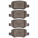 Dynamic Friction 2001-2011 Mercedes-Benz A190 (Mexico) Rear 5000 Advanced Low Metallic Brake Pads by Dynamic Friction Company 1551-1358-00