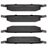 Dynamic Friction 2001-2011 Mercedes-Benz A190 (Mexico) Rear 5000 Advanced Low Metallic Brake Pads by Dynamic Friction Company 1551-1358-00