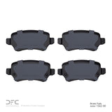 Dynamic Friction 2002-2008 Chevrolet Zafira (Mexico) Rear 5000 Advanced Low Metallic Brake Pads by Dynamic Friction Company 1551-1362-00