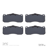 Dynamic Friction 2006-2013 BMW 330i Front 5000 Advanced Low Metallic Brake Pads by Dynamic Friction Company 1551-1371-00