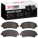 Dynamic Friction 2007-2023 Nissan Rogue Front 5000 Advanced Ceramic Brake Pads by Dynamic Friction Company 1551-1374-00
