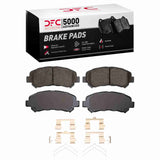 Dynamic Friction 2007-2023 Nissan Maxima Front 5000 Advanced Ceramic Brake Pads and Hardware Kit by Dynamic Friction Company 1551-1374-01