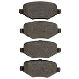 Dynamic Friction 2011-2019 Ford Edge Rear 5000 Advanced Ceramic Brake Pads by Dynamic Friction Company 1551-1377-00