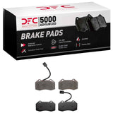 Dynamic Friction 2015-2020 Alfa Romeo 4C Front 5000 Advanced Low Metallic Brake Pads by Dynamic Friction Company 1551-1379-10