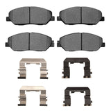 Dynamic Friction 2009-2011 Hyundai Genesis Sedan Front 5000 Advanced Ceramic Brake Pads and Hardware Kit by Dynamic Friction Company 1551-1384-01
