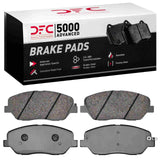 Dynamic Friction 2009-2010 Kia Borrego Front 5000 Advanced Ceramic Brake Pads by Dynamic Friction Company 1551-1385-00