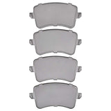 Dynamic Friction 2008-2017 Audi A5 Rear 5000 Advanced Low Metallic Brake Pads by Dynamic Friction Company 1551-1386-00