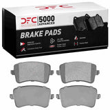 Dynamic Friction 2008-2017 Audi A5 Rear 5000 Advanced Low Metallic Brake Pads by Dynamic Friction Company 1551-1386-00