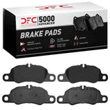 Dynamic Friction 2009-2023 Porsche 718 Cayman Front 5000 Advanced Low Metallic Brake Pads by Dynamic Friction Company 1551-1389-00